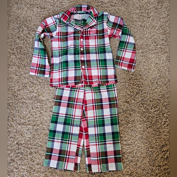 Boys Christmas pajamas sz 4 - Picture 1 of 4